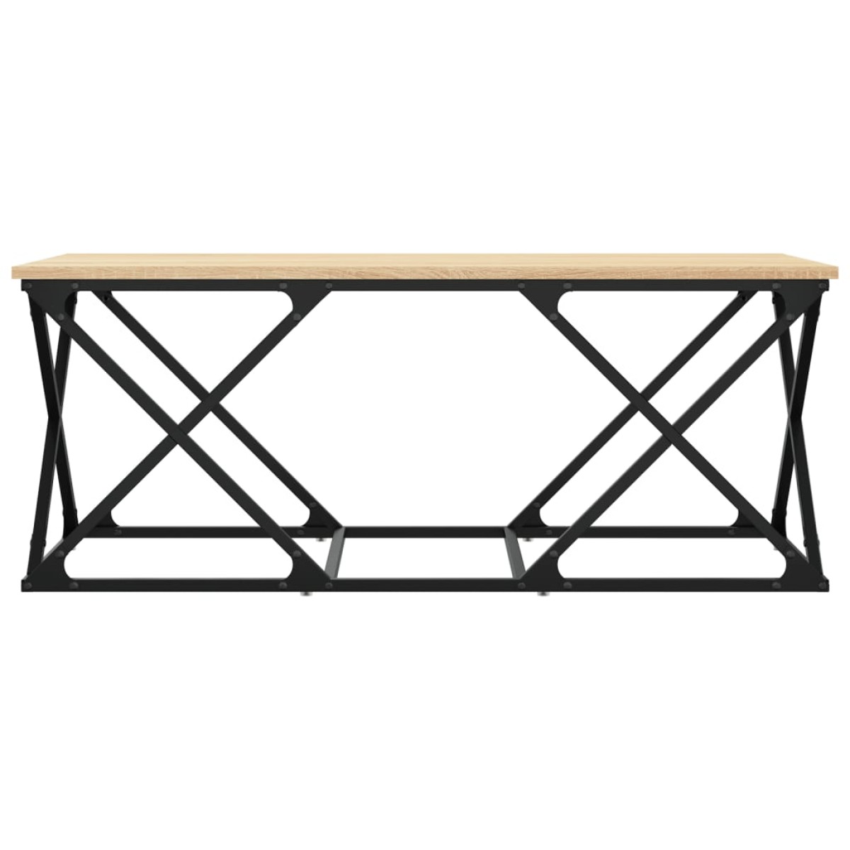 vidaXL Τραπεζάκι Σαλονιού Sonoma Δρυς 100x49x40 εκ. Επεξεργασμένο Ξύλο
