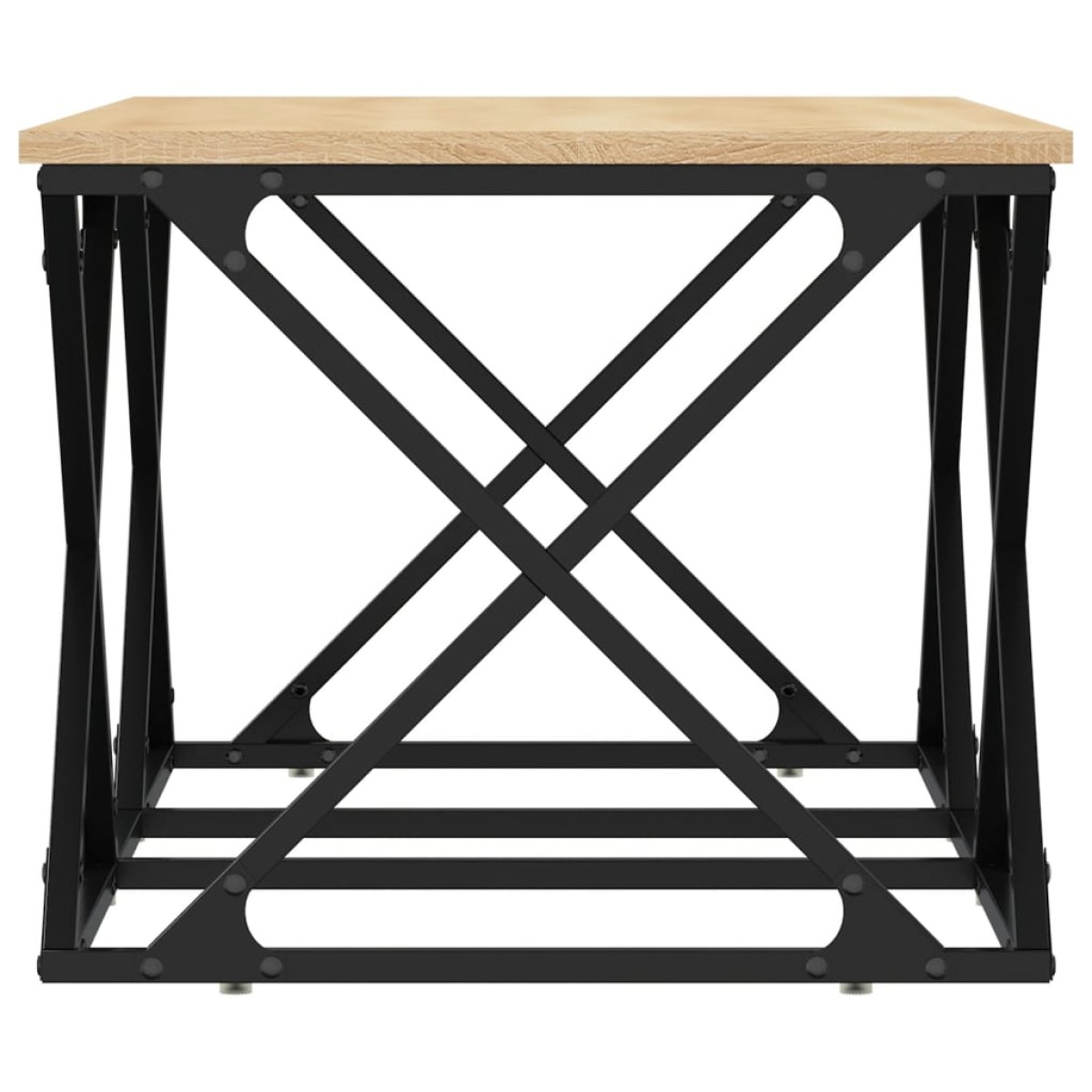 vidaXL Τραπεζάκι Σαλονιού Sonoma Δρυς 100x49x40 εκ. Επεξεργασμένο Ξύλο