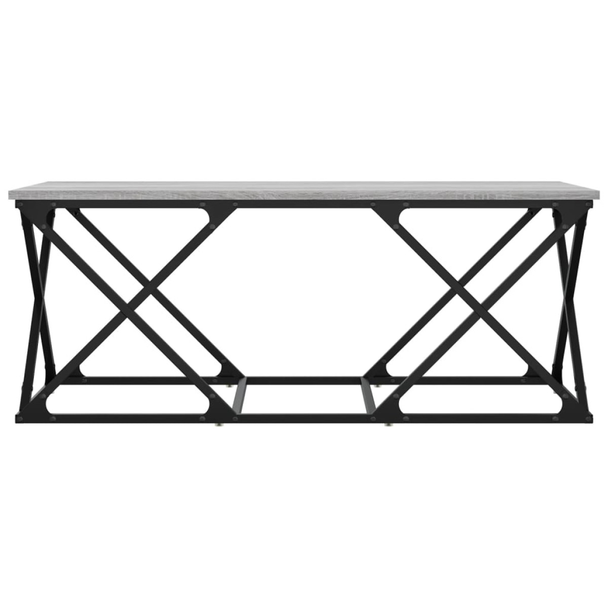 vidaXL Τραπεζάκι Σαλονιού Γκρι Sonoma 100x49x40 εκ.