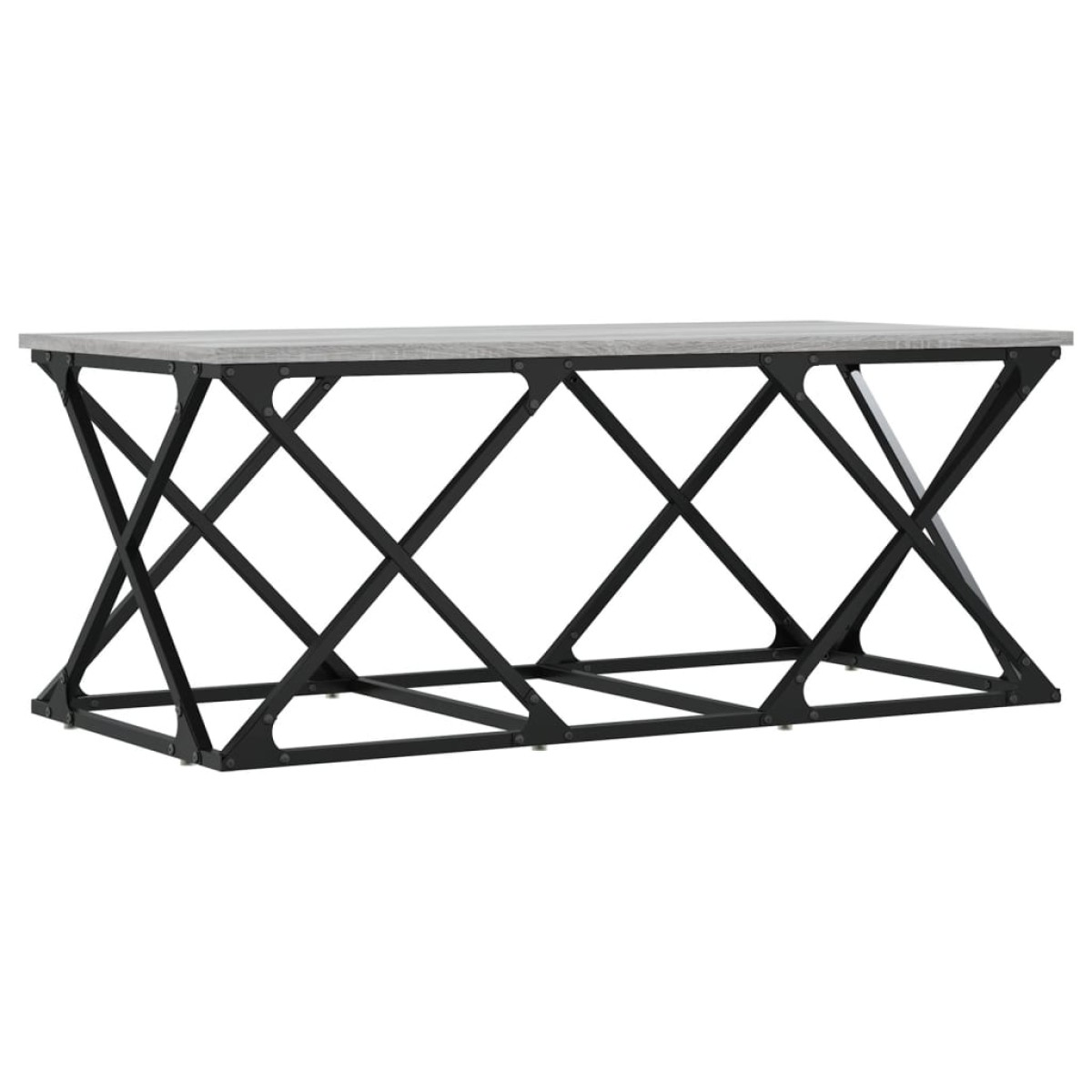 vidaXL Τραπεζάκι Σαλονιού Γκρι Sonoma 100x49x40 εκ.