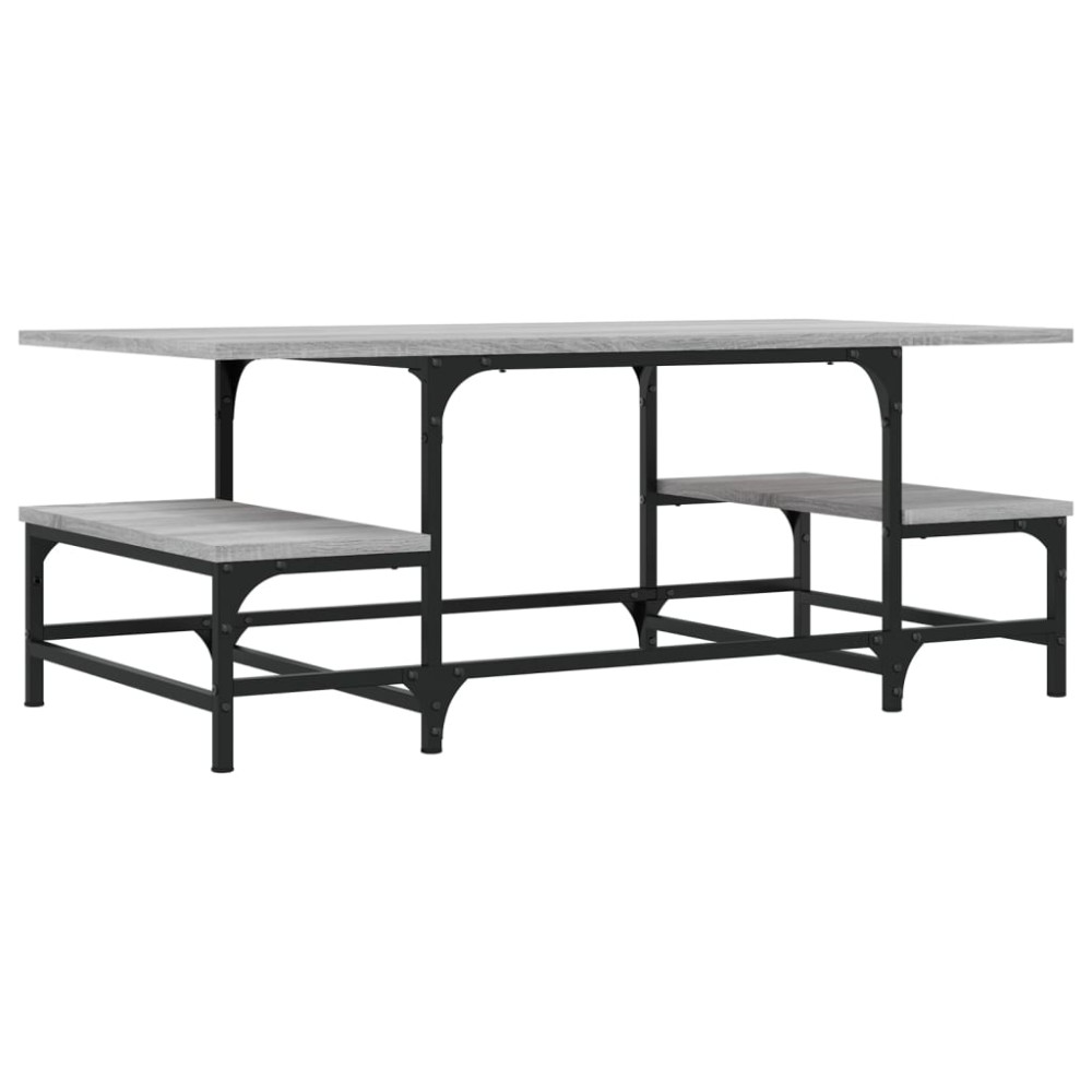 vidaXL Τραπεζάκι Σαλονιού Γκρι Sonoma 100x50,5x40 εκ. Επεξεργ. Ξύλο