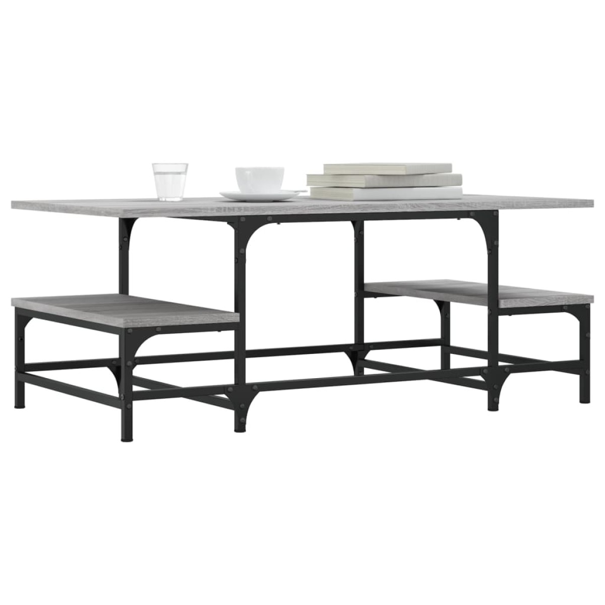 vidaXL Τραπεζάκι Σαλονιού Γκρι Sonoma 100x50,5x40 εκ. Επεξεργ. Ξύλο