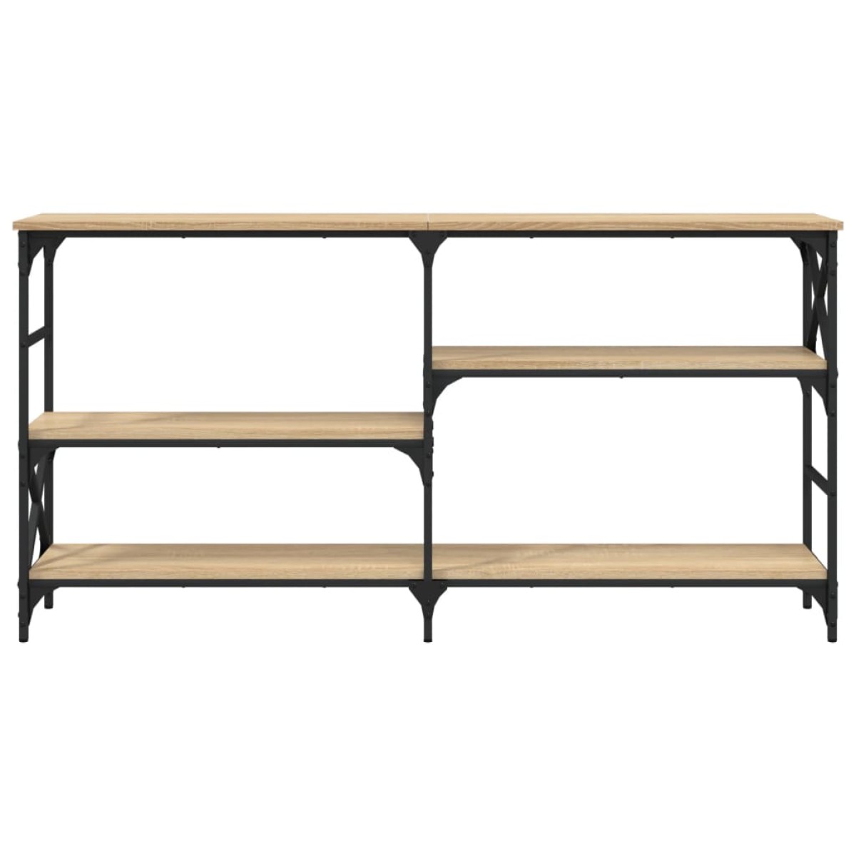 vidaXL Τραπέζι Κονσόλα Sonoma Δρυς 150 x 29 x 76,5 εκ. Επεξεργ. Ξύλο