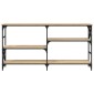 vidaXL Τραπέζι Κονσόλα Sonoma Δρυς 150 x 29 x 76,5 εκ. Επεξεργ. Ξύλο