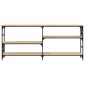 vidaXL Τραπέζι Κονσόλα Sonoma Δρυς 180x29x76,5 εκ. Επεξεργασμένο Ξύλο