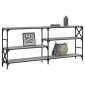 vidaXL Τραπέζι Κονσόλα Γκρι Sonoma 180x29x76,5 εκ. Επεξεργ. Ξύλο