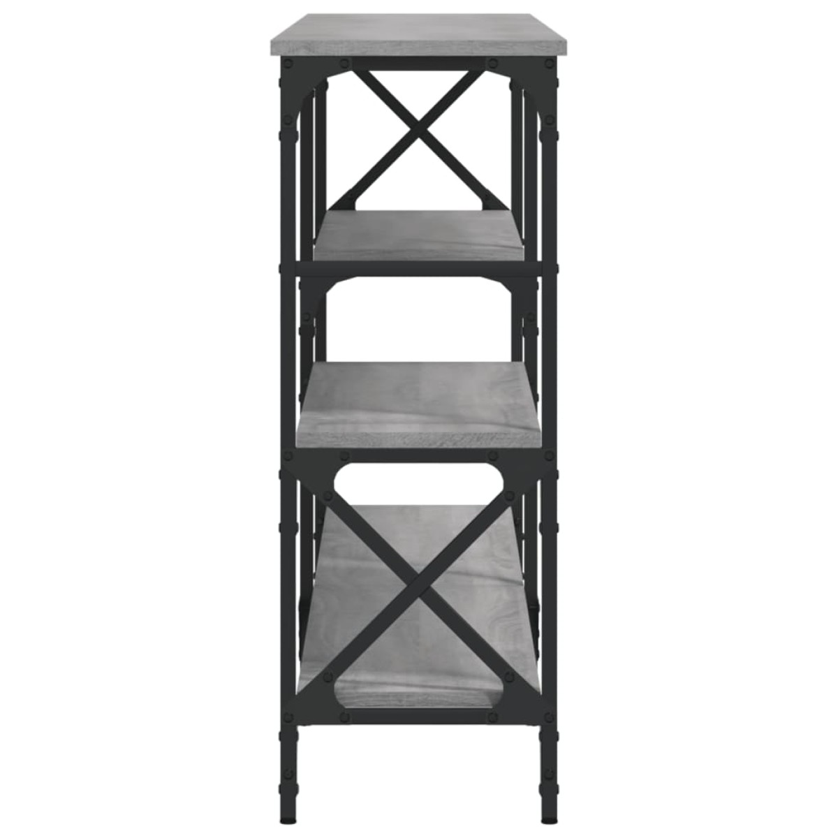 vidaXL Τραπέζι Κονσόλα Γκρι Sonoma 180x29x76,5 εκ. Επεξεργ. Ξύλο