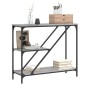 vidaXL Τραπέζι Κονσόλα Γκρι Sonoma 88,5x30x75 εκ. Επεξεργασμένο Ξύλο