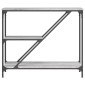 vidaXL Τραπέζι Κονσόλα Γκρι Sonoma 88,5x30x75 εκ. Επεξεργασμένο Ξύλο