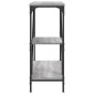 vidaXL Τραπέζι Κονσόλα Γκρι Sonoma 88,5x30x75 εκ. Επεξεργασμένο Ξύλο