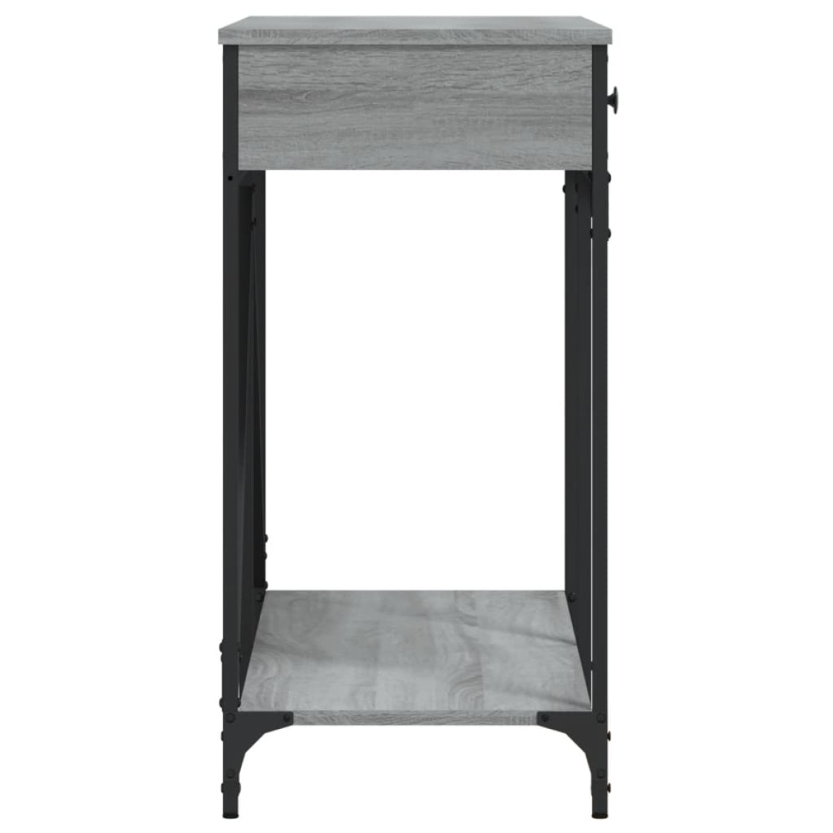 vidaXL Τραπέζι Κονσόλα Γκρι Sonoma 100x39x78,5 εκ. Επεξεργασμένο Ξύλο