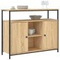 vidaXL Ντουλάπι Sonoma δρυς 100x35x80 εκ. Επεξεργασμένο Ξύλο