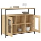 vidaXL Ντουλάπι Sonoma δρυς 100x35x80 εκ. Επεξεργασμένο Ξύλο