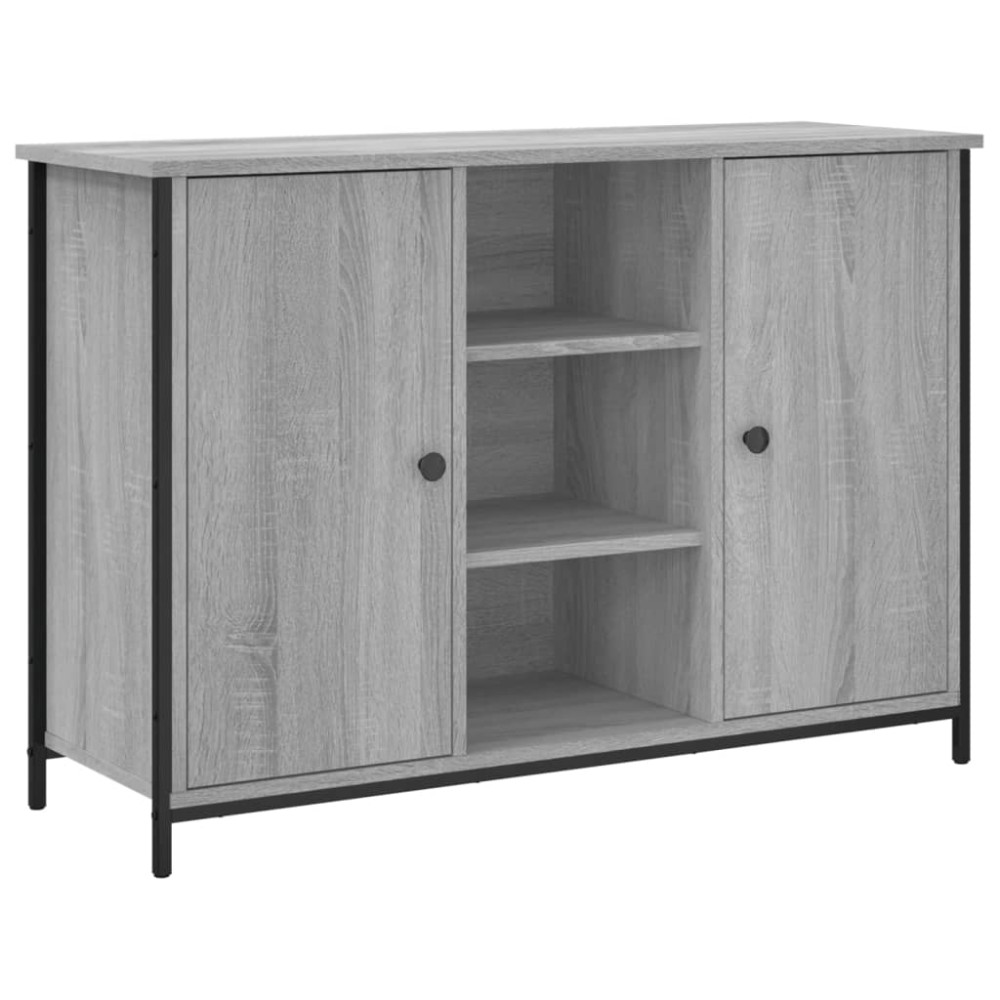vidaXL Μπουφές Γκρι Sonoma 100x35x70 εκ. από Επεξεργασμένο Ξύλο