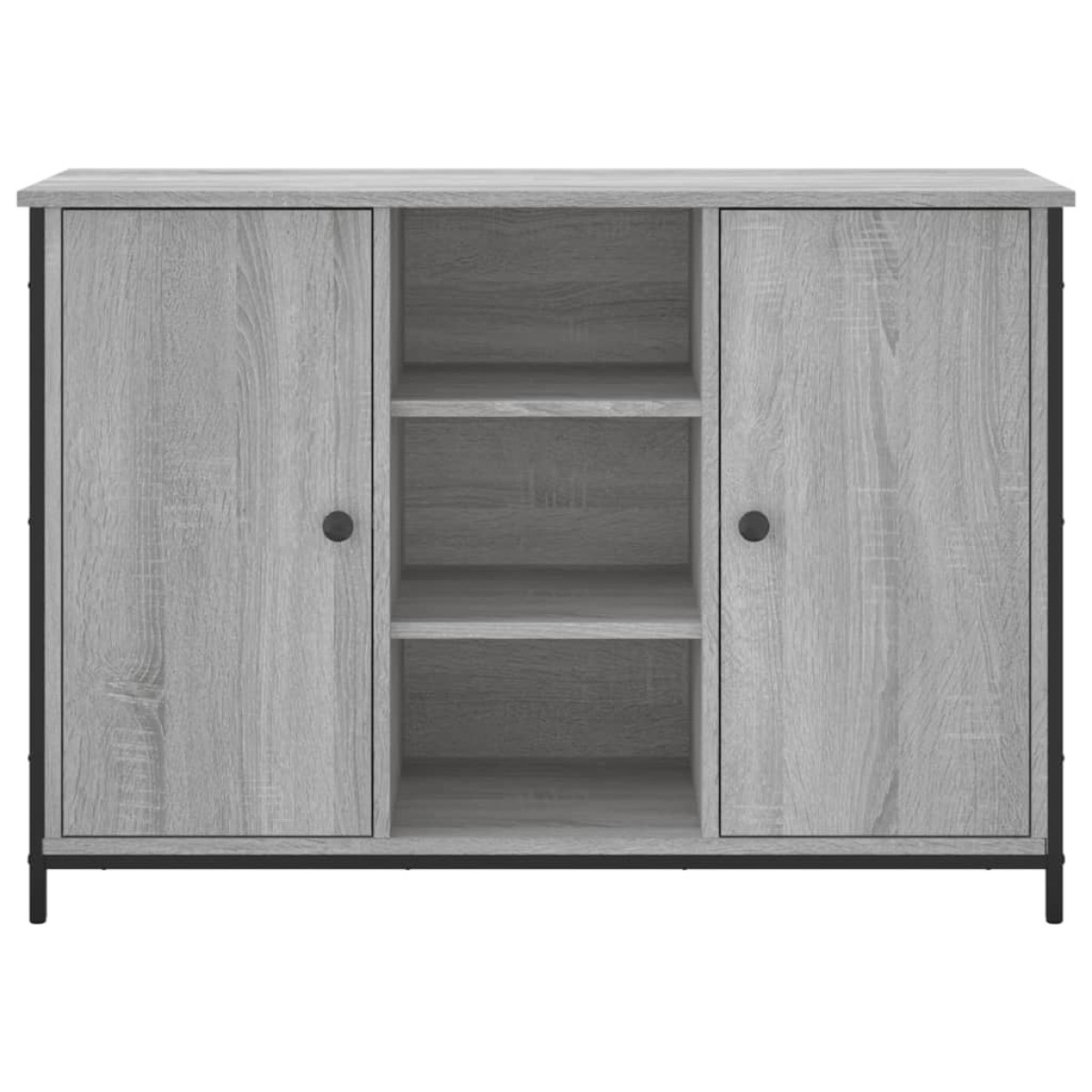 vidaXL Μπουφές Γκρι Sonoma 100x35x70 εκ. από Επεξεργασμένο Ξύλο
