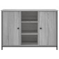 vidaXL Μπουφές Γκρι Sonoma 100x35x70 εκ. από Επεξεργασμένο Ξύλο