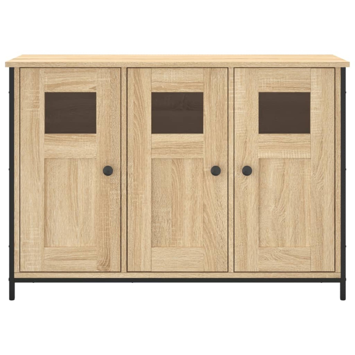 vidaXL Μπουφές Sonoma Δρυς 100 x 35 x 70 εκ. από Επεξεργασμένο Ξύλο