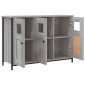 vidaXL Μπουφές Γκρι Sonoma 100x35x70 εκ. από Επεξεργασμένο Ξύλο