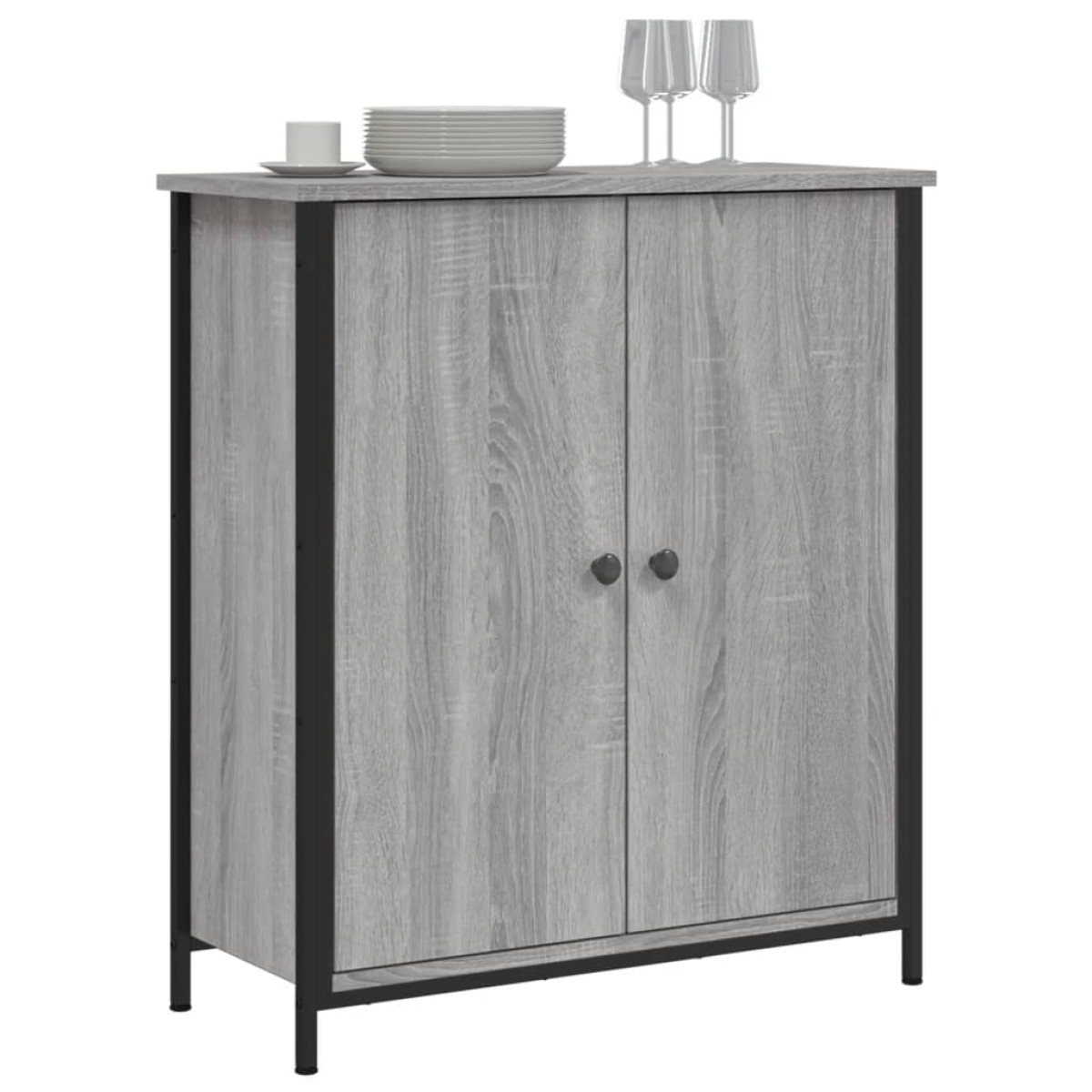 vidaXL Ντουλάπι Γκρι Sonoma 70 x 30 x 80 εκ. από Επεξεργ. Ξύλο