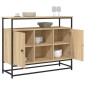 vidaXL Ντουλάπι Sonoma δρυς 100x35x80 εκ. Επεξεργασμένο Ξύλο