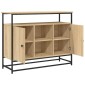 vidaXL Ντουλάπι Sonoma δρυς 100x35x80 εκ. Επεξεργασμένο Ξύλο