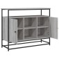 vidaXL Μπουφές Γκρι Sonoma 100x35x80 εκ. από Επεξεργασμένο Ξύλο