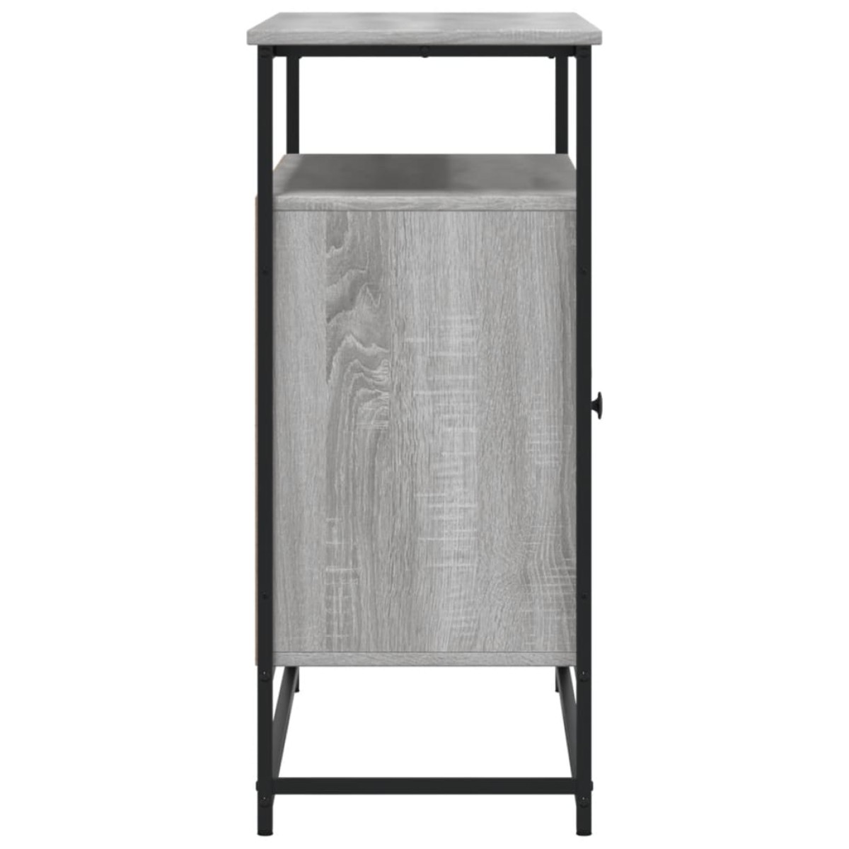 vidaXL Μπουφές Γκρι Sonoma 100x35x80 εκ. από Επεξεργασμένο Ξύλο