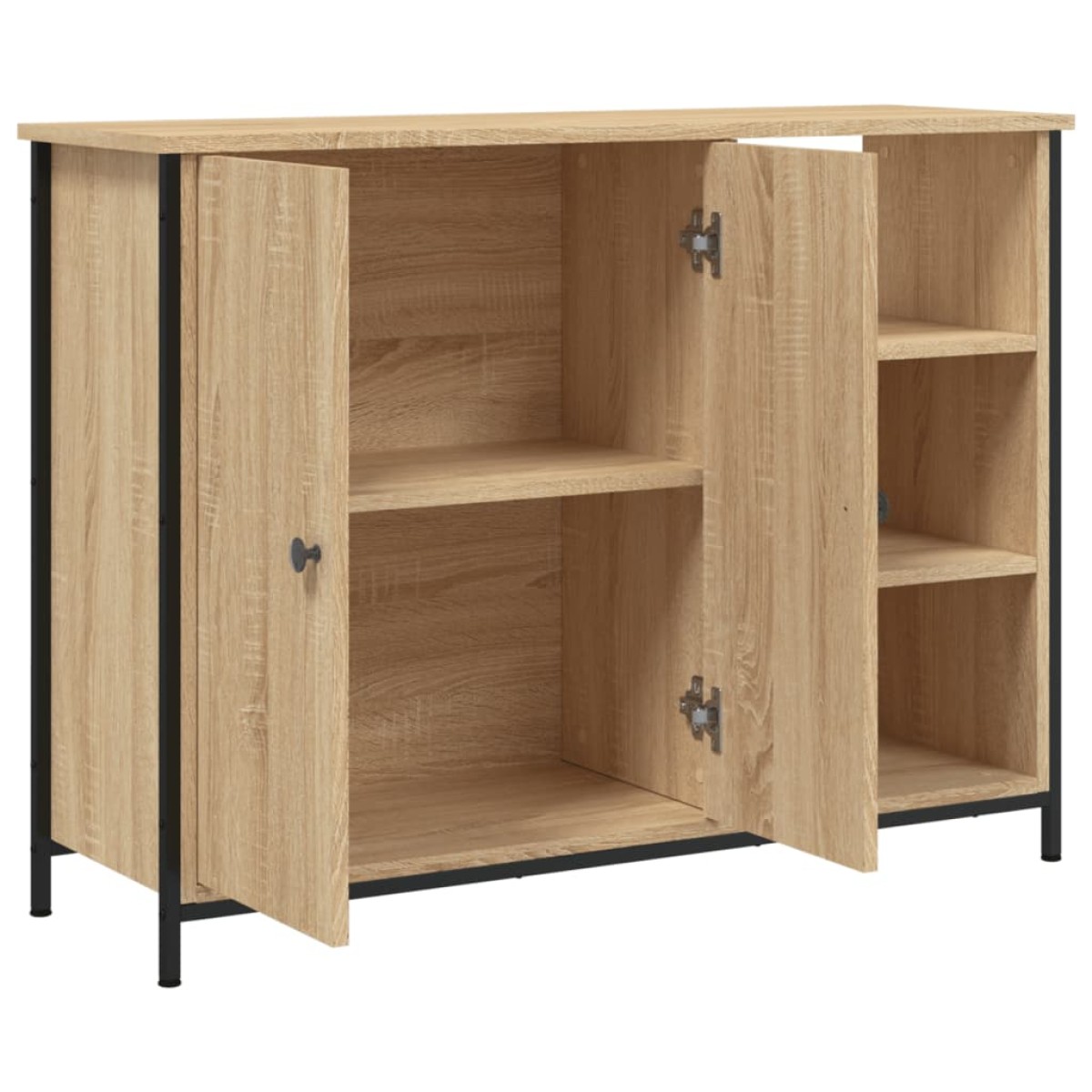 vidaXL Ντουλάπι Sonoma Δρυς 100 x 33 x 75 εκ. από Επεξεργασμένο Ξύλο