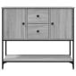 vidaXL Ντουλάπι Γκρι Sonoma 100x36x85 εκ. από Επεξεργασμένο Ξύλο