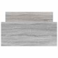 vidaXL Πλαίσιο Κρεβατιού Γκρι Sonoma 90 x 190 εκ. Επεξεργασμένο Ξύλο