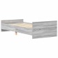 vidaXL Πλαίσιο Κρεβατιού Γκρι Sonoma 90 x 190 εκ. Επεξεργασμένο Ξύλο