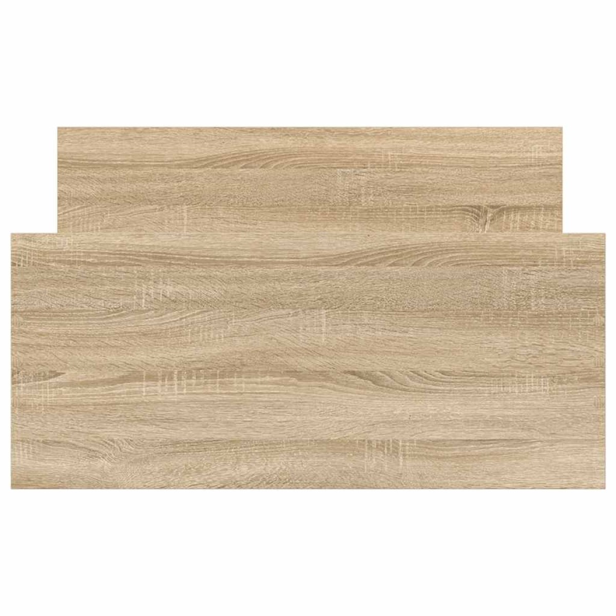 vidaXL Πλαίσιο Κρεβατιού Sonoma Δρυς 75x190 εκ Επεξ. Ξύλο Small Single