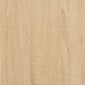 vidaXL Ράφι Τοίχου με Μπάρα Sonoma Δρυς 65x25x30 εκ.