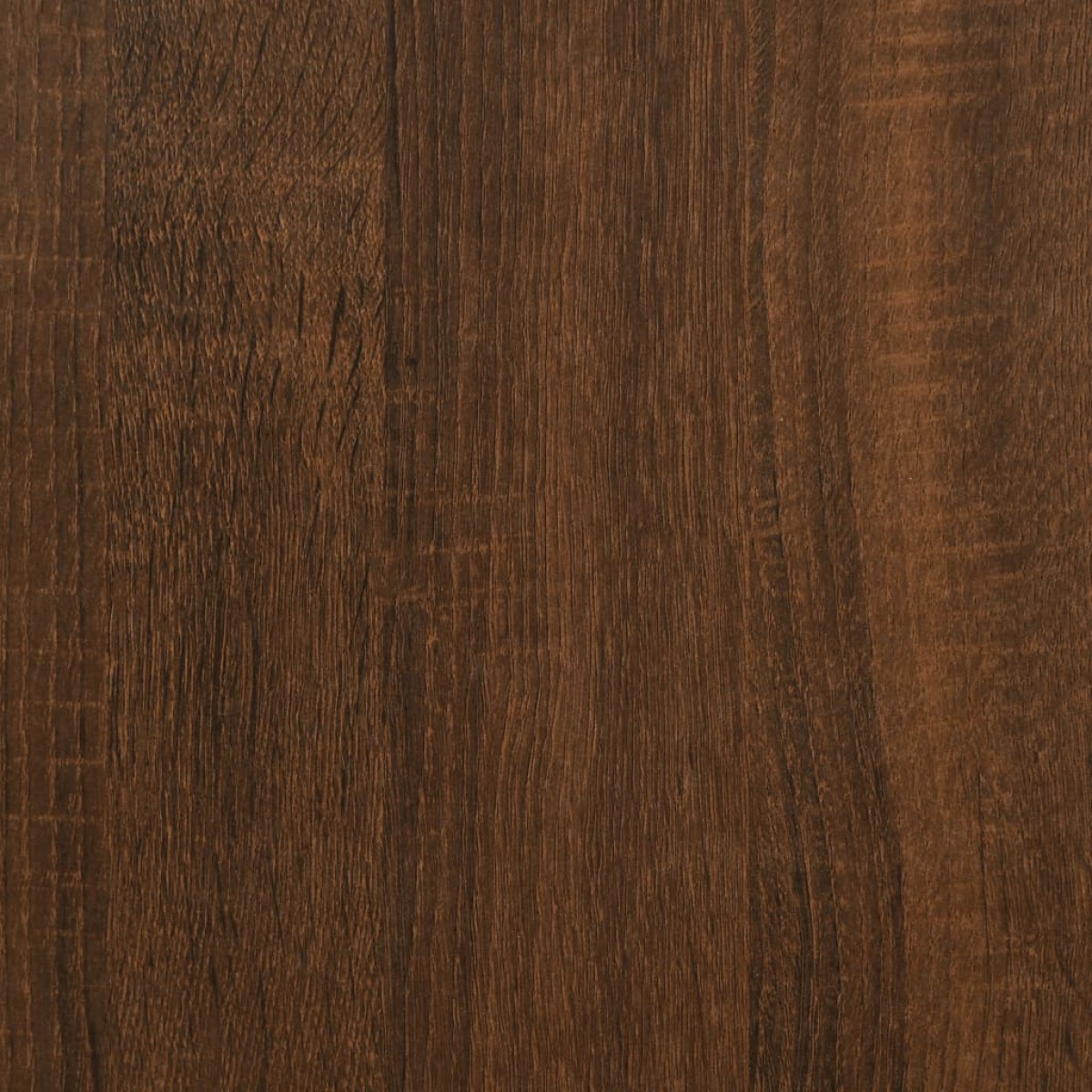 vidaXL Ραφιέρα Τοίχου με 3 Ράφια Καφέ Δρυς 30x25x100 εκ. Επεξεργ. Ξύλο