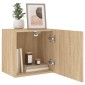 vidaXL Έπιπλο Τοίχου Τηλεόρασης Sonoma Δρυς 40,5x30x40 εκ. Επεξ. Ξύλο