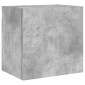 vidaXL Έπιπλο Τοίχου Τηλεόρασης Γκρι Σκυρ. 40,5x30x40 εκ. Επεξ. Ξύλο