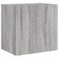 vidaXL Έπιπλα Τοίχου Τηλ. 2 τεμ. Γκρι Sonoma 40,5x30x40εκ Επ. Ξύλο