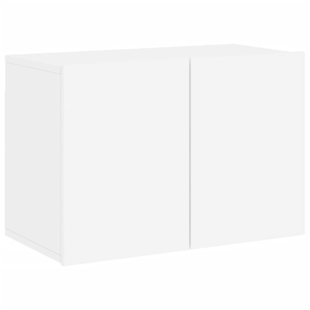 vidaXL Έπιπλο Τοίχου Τηλεόρασης Λευκό 60 x 30 x 41 εκ.