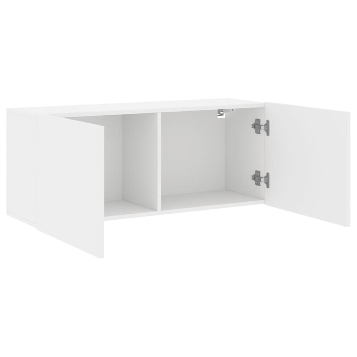 vidaXL Ντουλάπι Τοίχου Τηλεόρασης Λευκό 100 x 30 x 41 εκ.