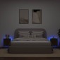 vidaXL Έπιπλα Τοίχου Τηλεόρασης LED 2 Τεμ. Καφέ Δρυς 40,5x35x40εκ.