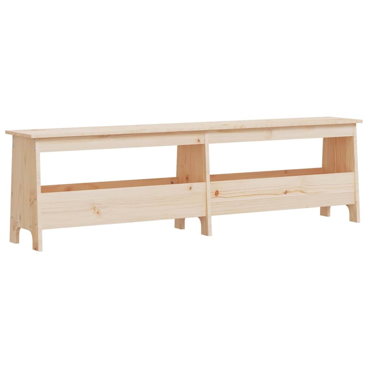 vidaXL Παγκάκι Χολ 160 x 28 x 45 εκ. από Μασίφ Ξύλο Πεύκου