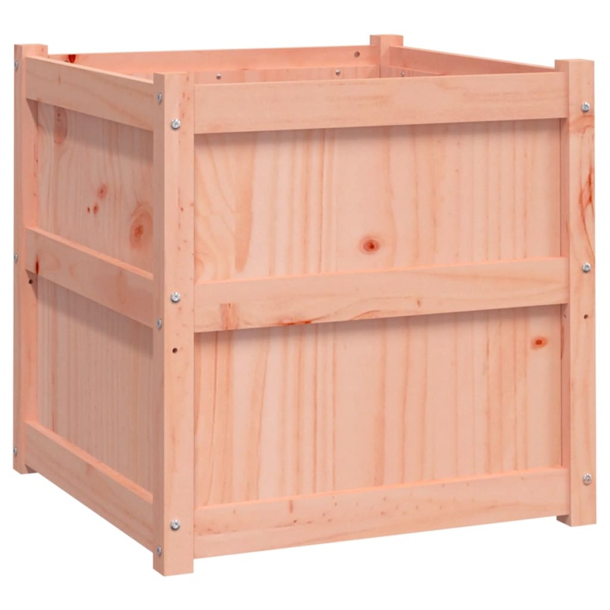 vidaXL Ζαρντινιέρα 60 x 60 x 60 εκ. από Μασίφ Ξύλο Ψευδοτσούγκας