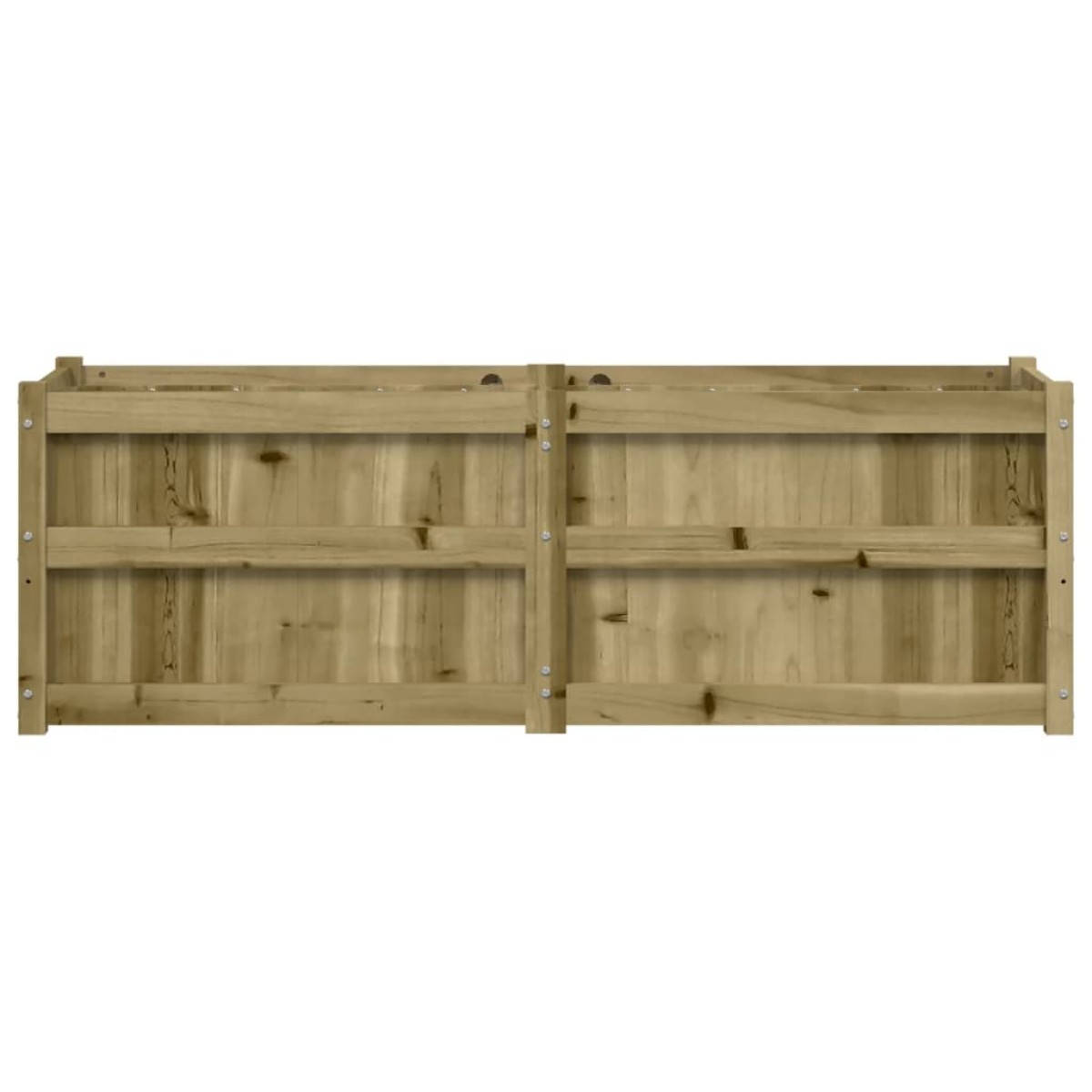 vidaXL Ζαρντινιέρα 150 x 50 x 50 εκ. από Εμποτισμένο Ξύλο Πεύκου