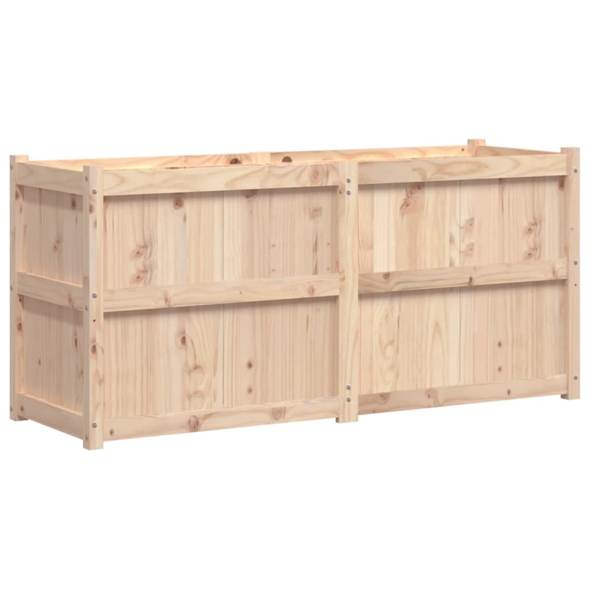 vidaXL Ζαρντινιέρα Κήπου 150 x 50 x 70 εκ. από Μασίφ Ξύλο Πεύκου