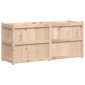 vidaXL Ζαρντινιέρα Κήπου 150 x 50 x 70 εκ. από Μασίφ Ξύλο Πεύκου