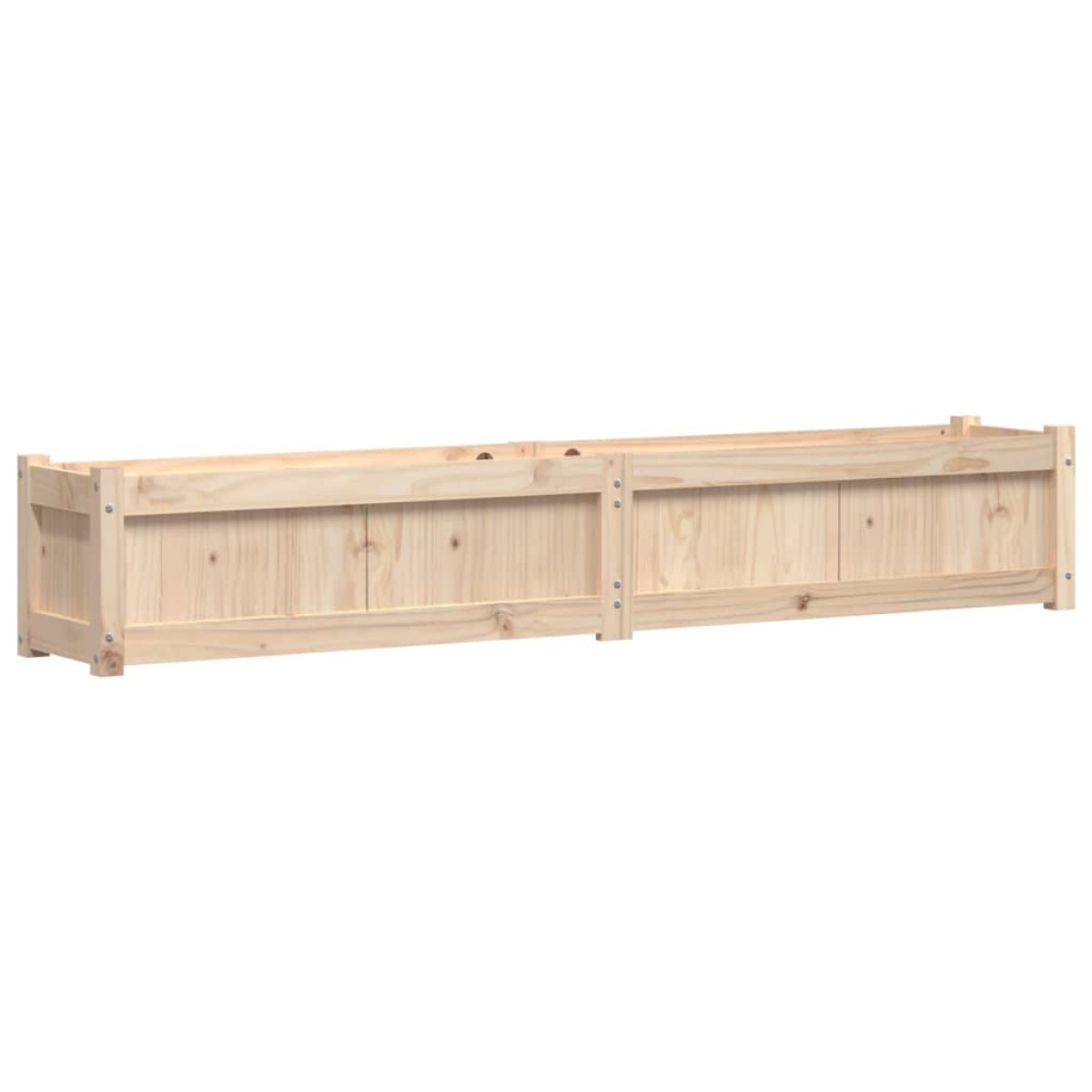 vidaXL Ζαρντινιέρα 180 x 31 x 31 εκ. από Μασίφ Ξύλο Πεύκου