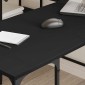 vidaXL Γραφείο Μαύρο 139 x 139 x 75 εκ. από Επεξεργασμένο Ξύλο