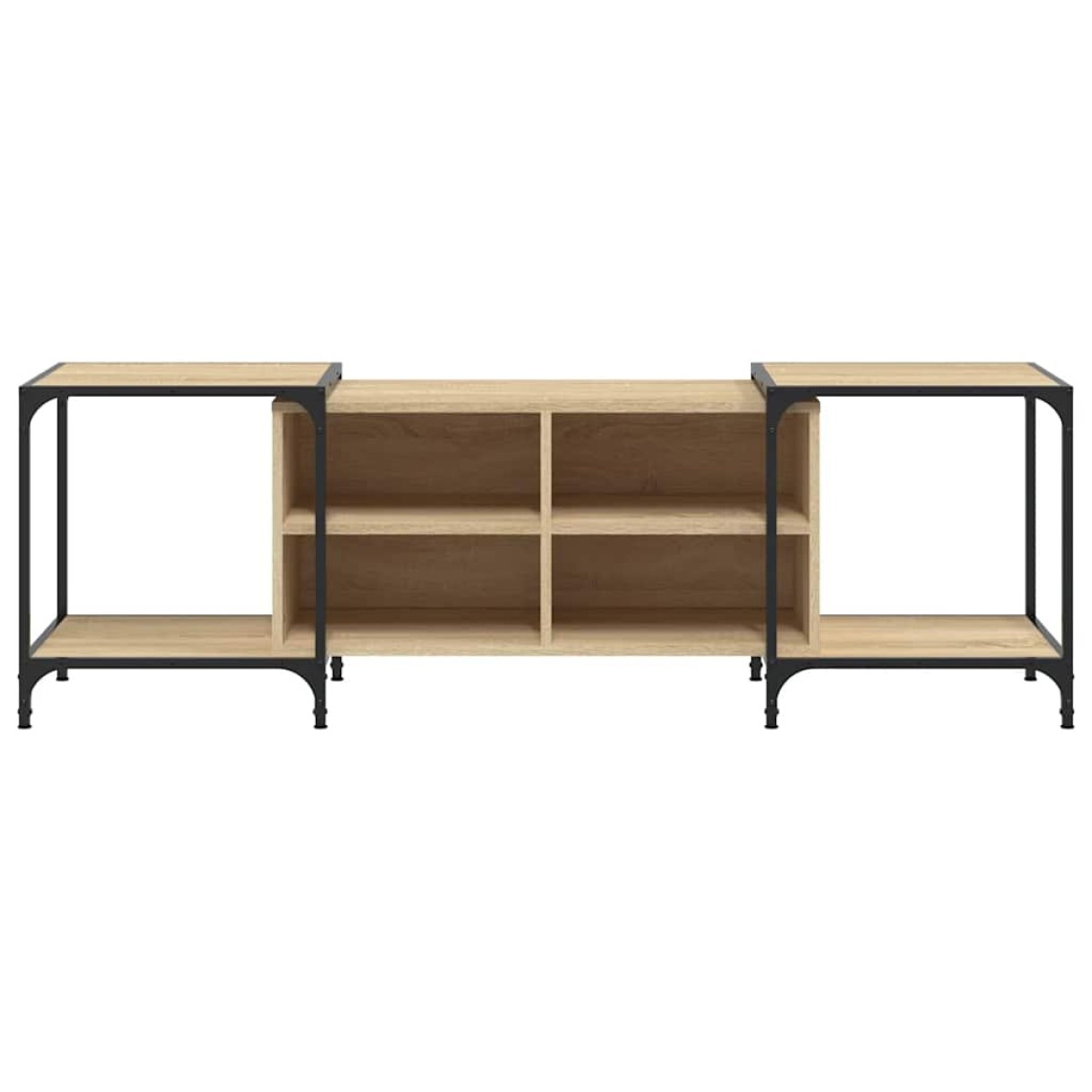 vidaXL Έπιπλο Τηλεόρασης Sonoma Δρυς 153x37x50 εκ. Επεξεργασμένο Ξύλο