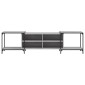 vidaXL Έπιπλο Τηλεόρασης Γκρι Sonoma 203 x 37 x 50 εκ. Επεξεργ. Ξύλο