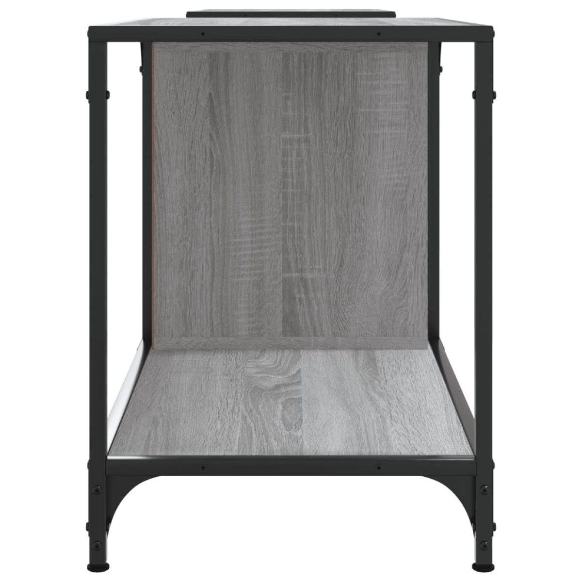 vidaXL Έπιπλο Τηλεόρασης Γκρι Sonoma 203 x 37 x 50 εκ. Επεξεργ. Ξύλο